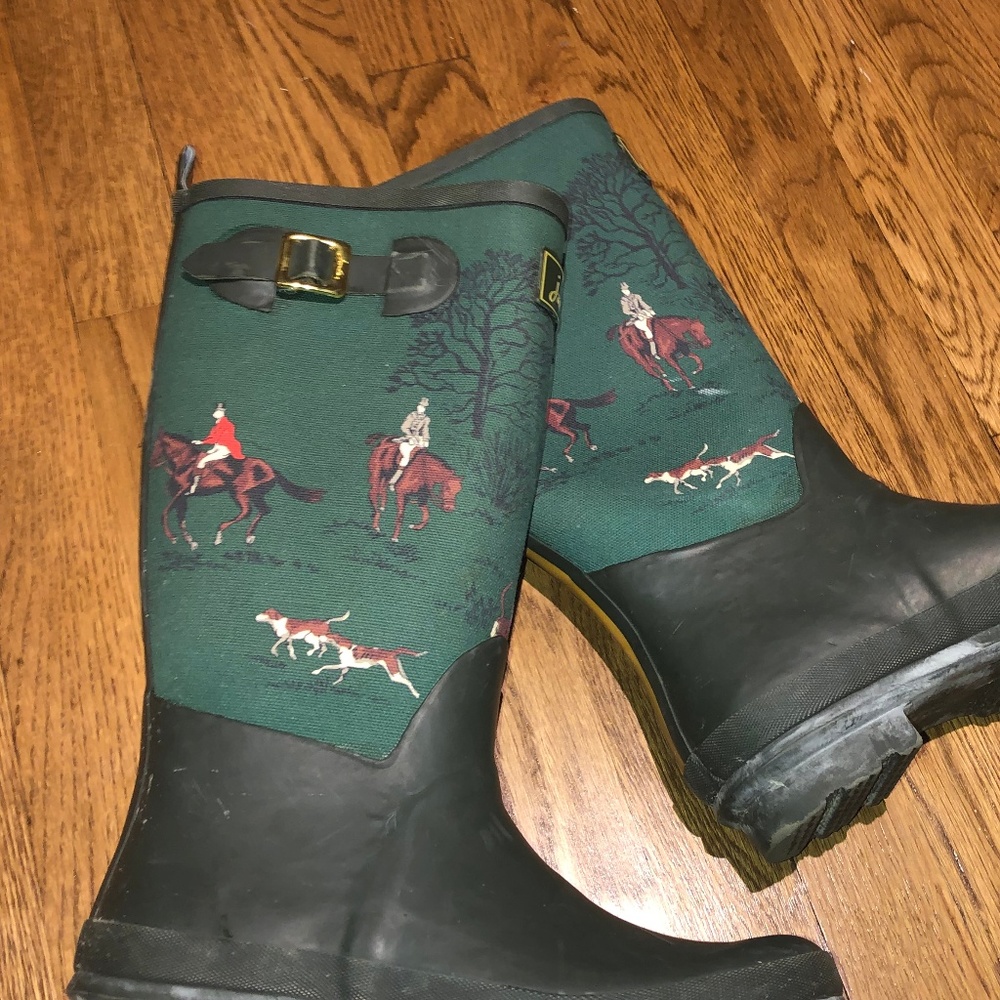 Joules Brand Hunting Wellie Rain Boots
